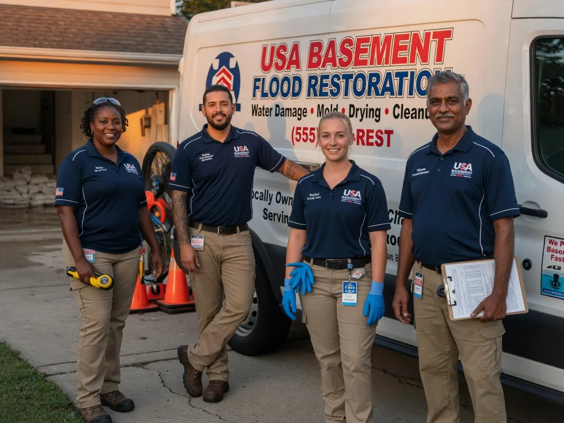 Basement Flood Cleanup company in Pleasant Plains, AR